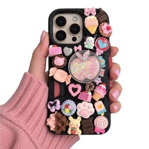Smartish iPhone 16 Pro Wallet Slayer Vol 1 Decoden Kawaii Coquette Charm Case